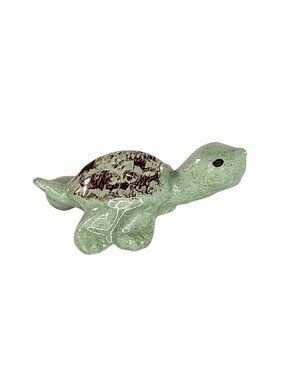 Hagen Renaker Baby Box Turtle Tortoise Miniature Figurine Rare Color Variation